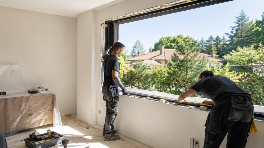 Instalación de ventanas panorámicas en chalet para mejora de eficiencia energética
